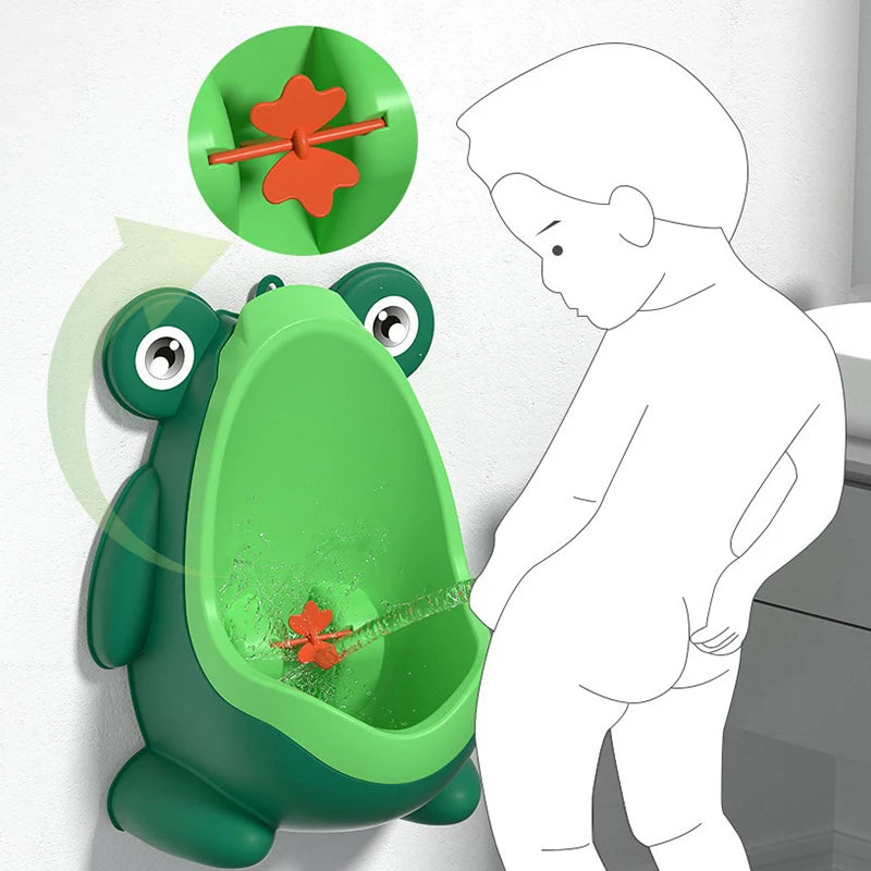 FroggyPotty - Cute Toilet Training - Easily wall mounted with Suction Cups | 3+ - WOWGOOD