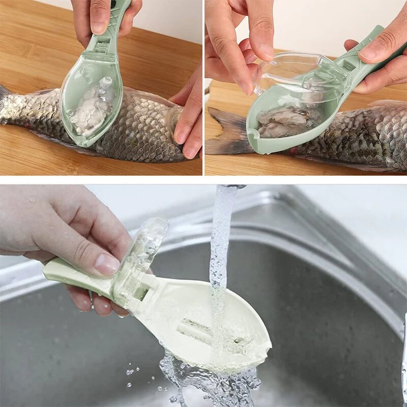 Fast Fish Scale Remover - Absolute No Mess! - WOWGOOD