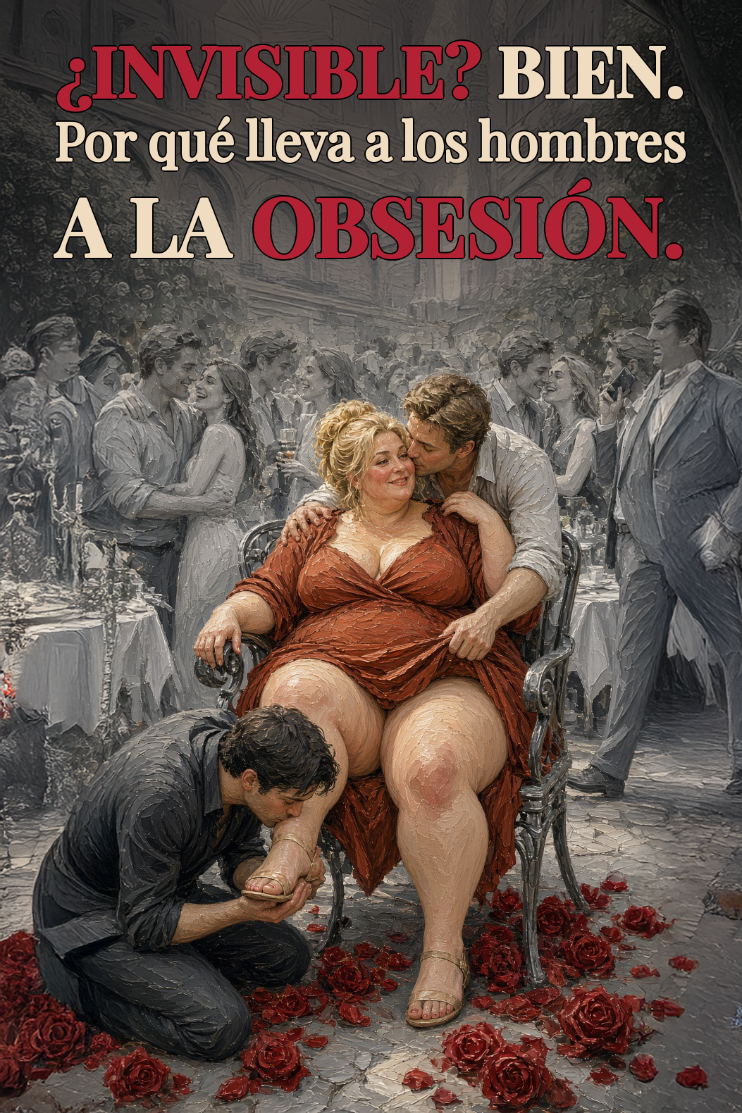 INVISIBLE? GOOD. Why it drives men INTO OBSESSION cover, Espanol